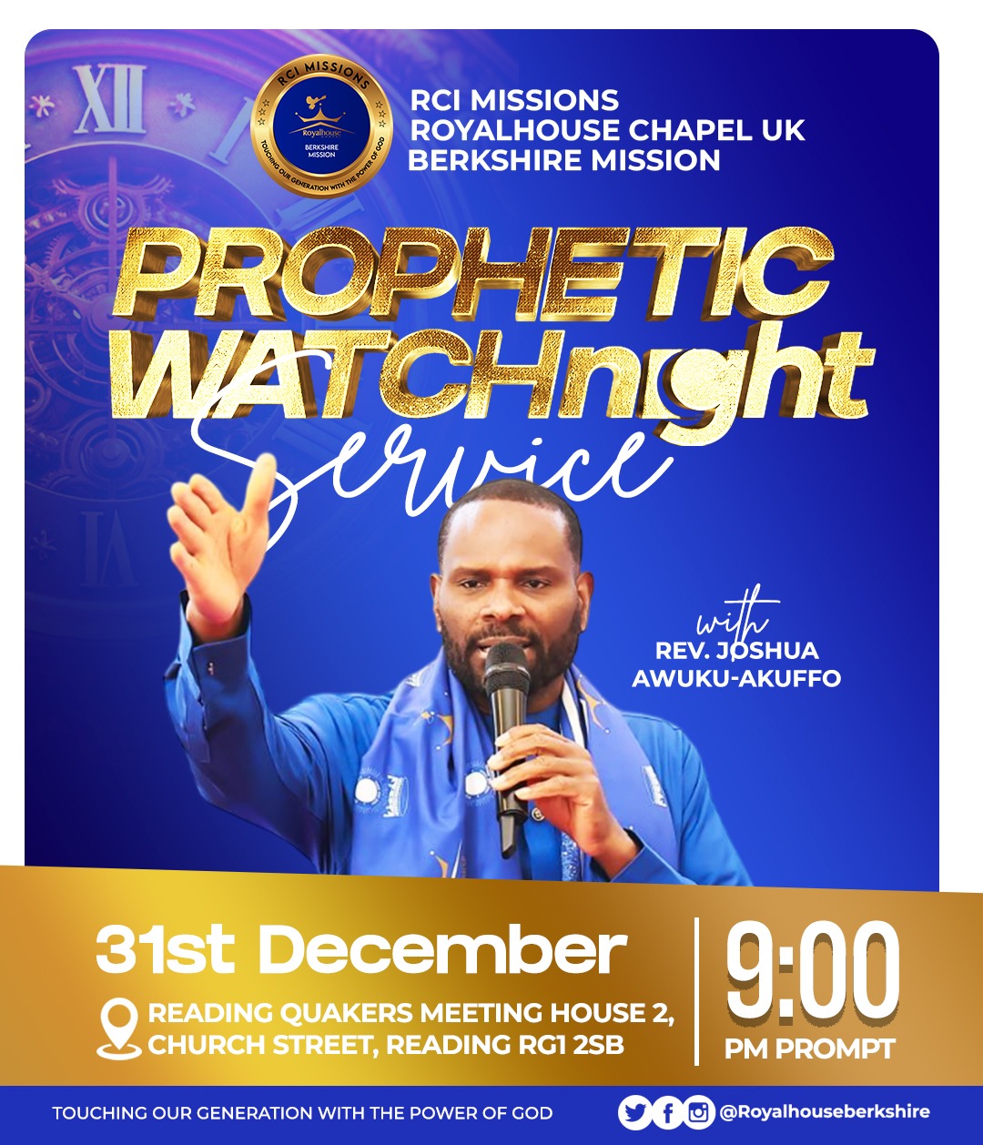 Prophetic Watch Night Service